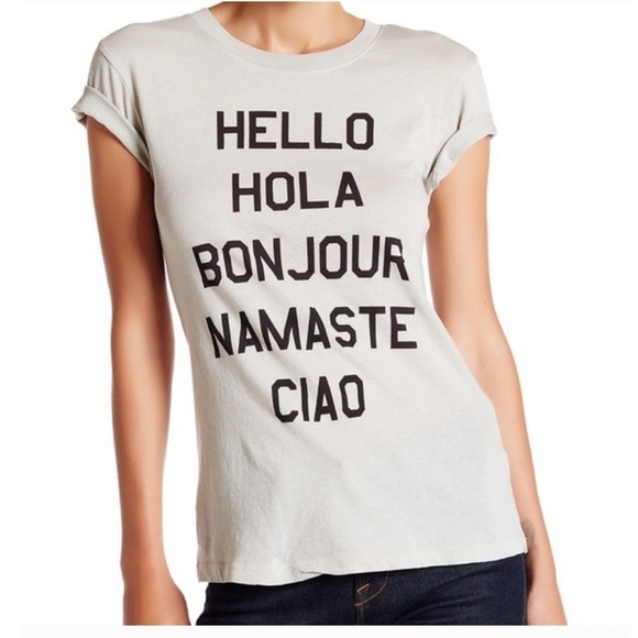 WILDFOX | Say Hello Graphic Tee - Picture 1 of 7
